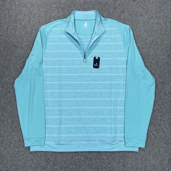 Johnnie-O Bert Performance 1/4 Zip Pullover Baja Size Large L NWT - Picture 1 of 11